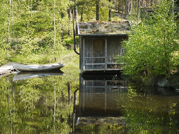 Sauna bij Hatteboda camping