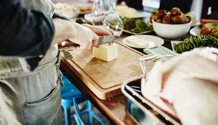 Kerst keuken voorgerechten