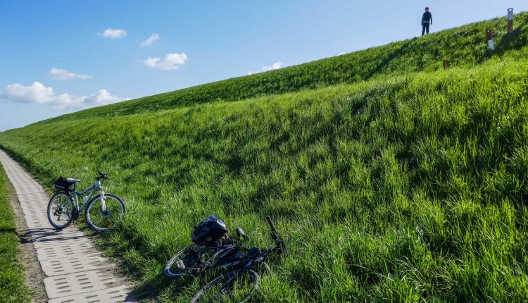 fietsen met navigatie