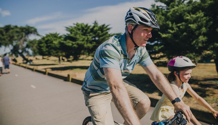 Zomer heet fietsen