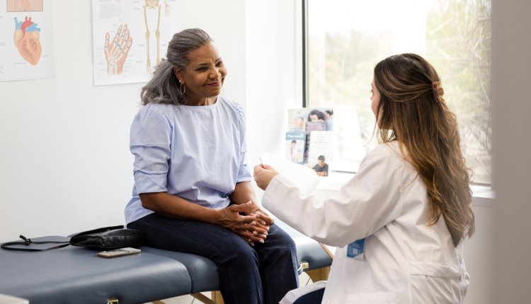 patient bij dokter