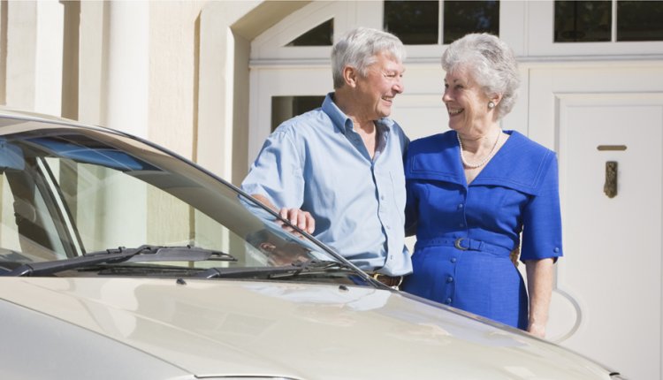 couple at car