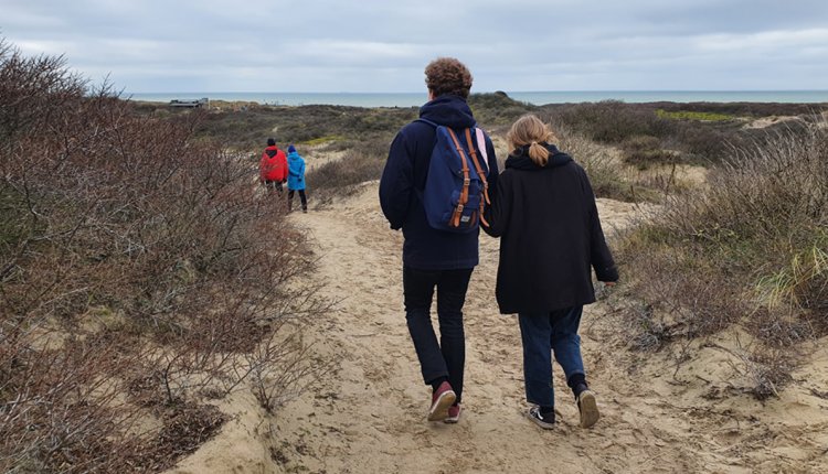 Wandelen door de Loosduinen