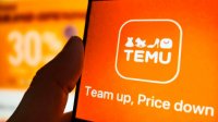 Temu app op de mobiele smartphone