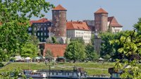 Kasteel in Krakau