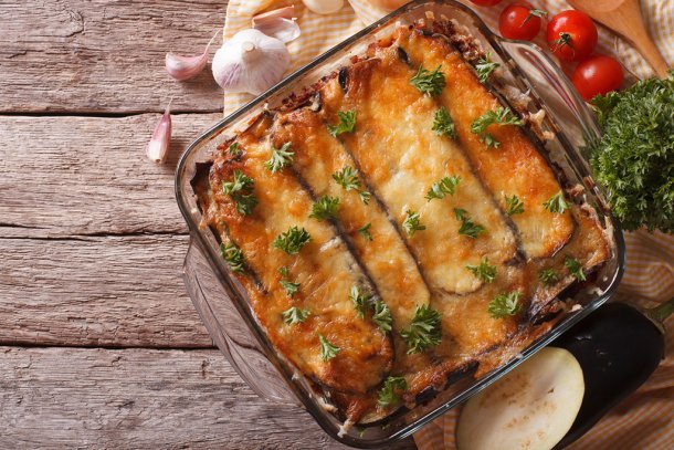 Moussaka typisch Grieks gerecht