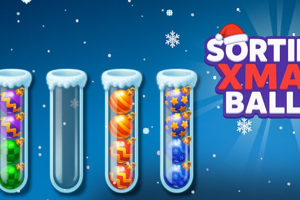 Kerstballen sorteren